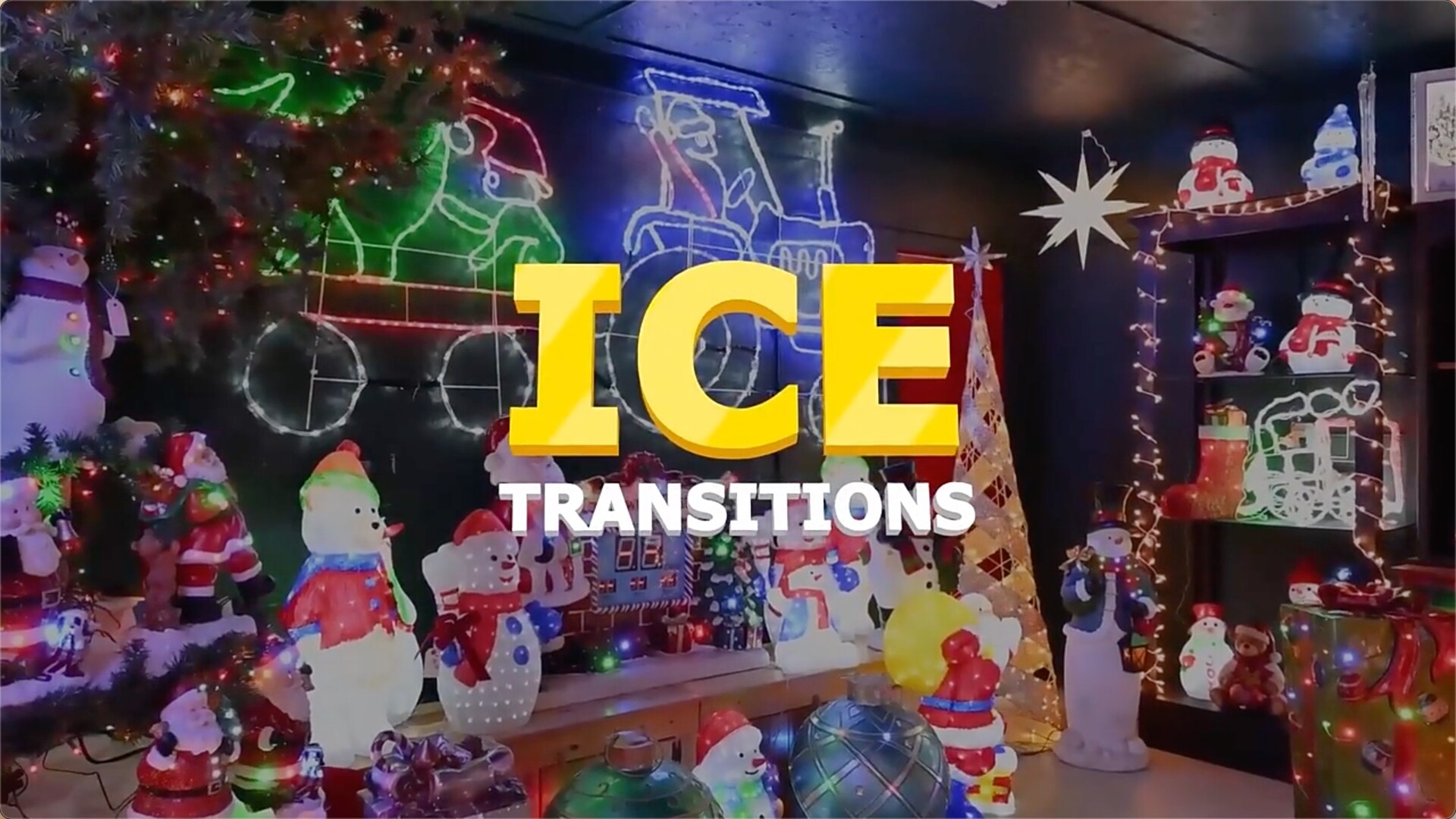FCPX插件Ice Transitions 24个卡通凝固结冰转场过渡 