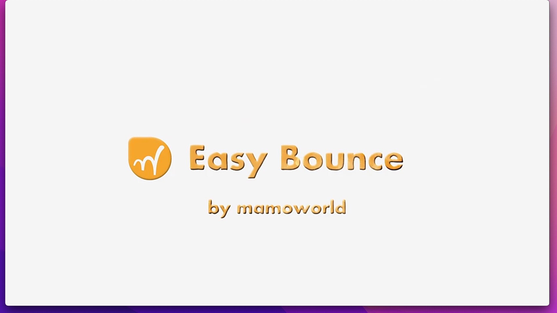 Easy Bounce Pro for mac(MG弹跳动画制)