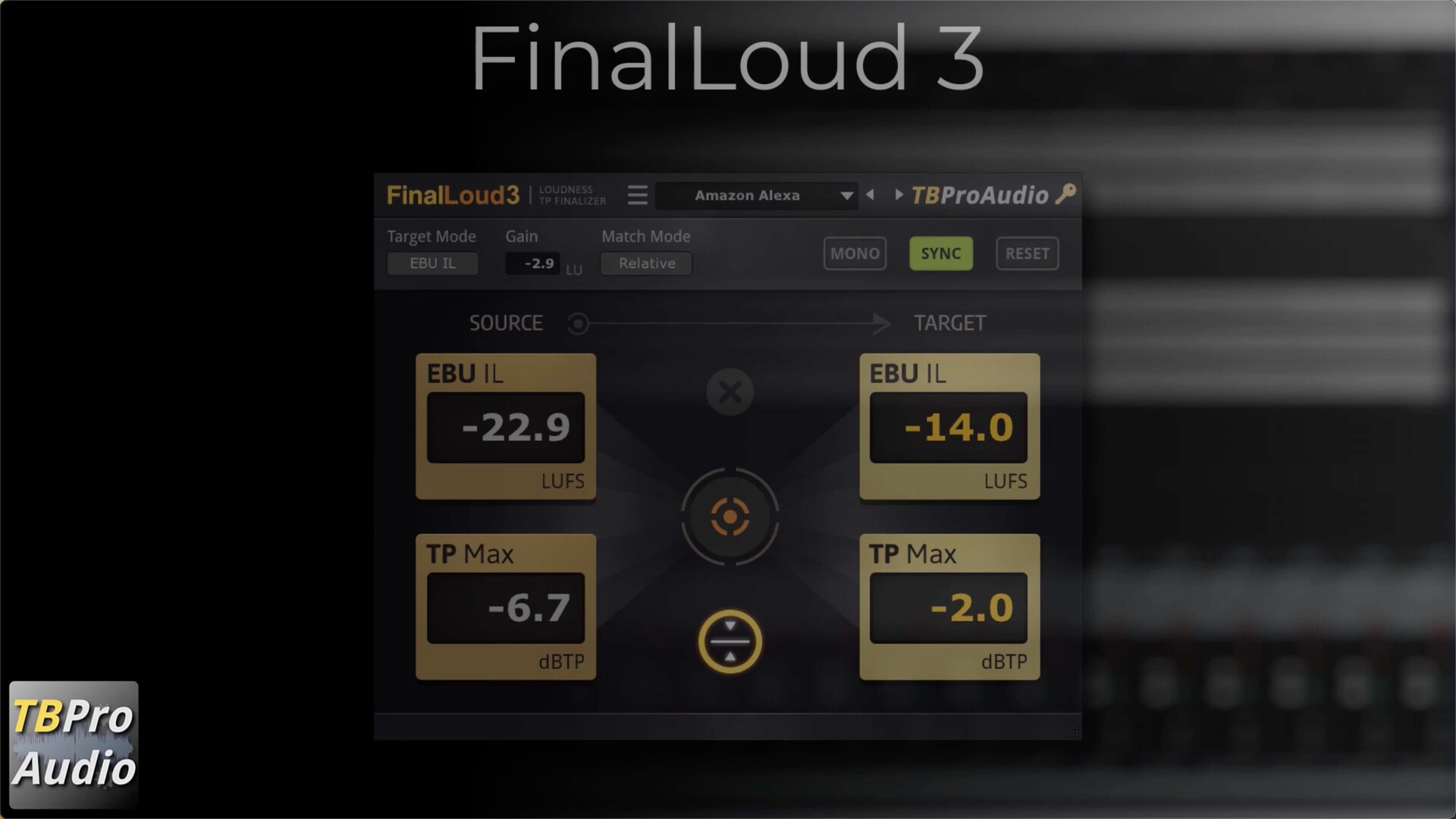 TBProAudio FinalLoud3 for Mac(峰值限制器) 