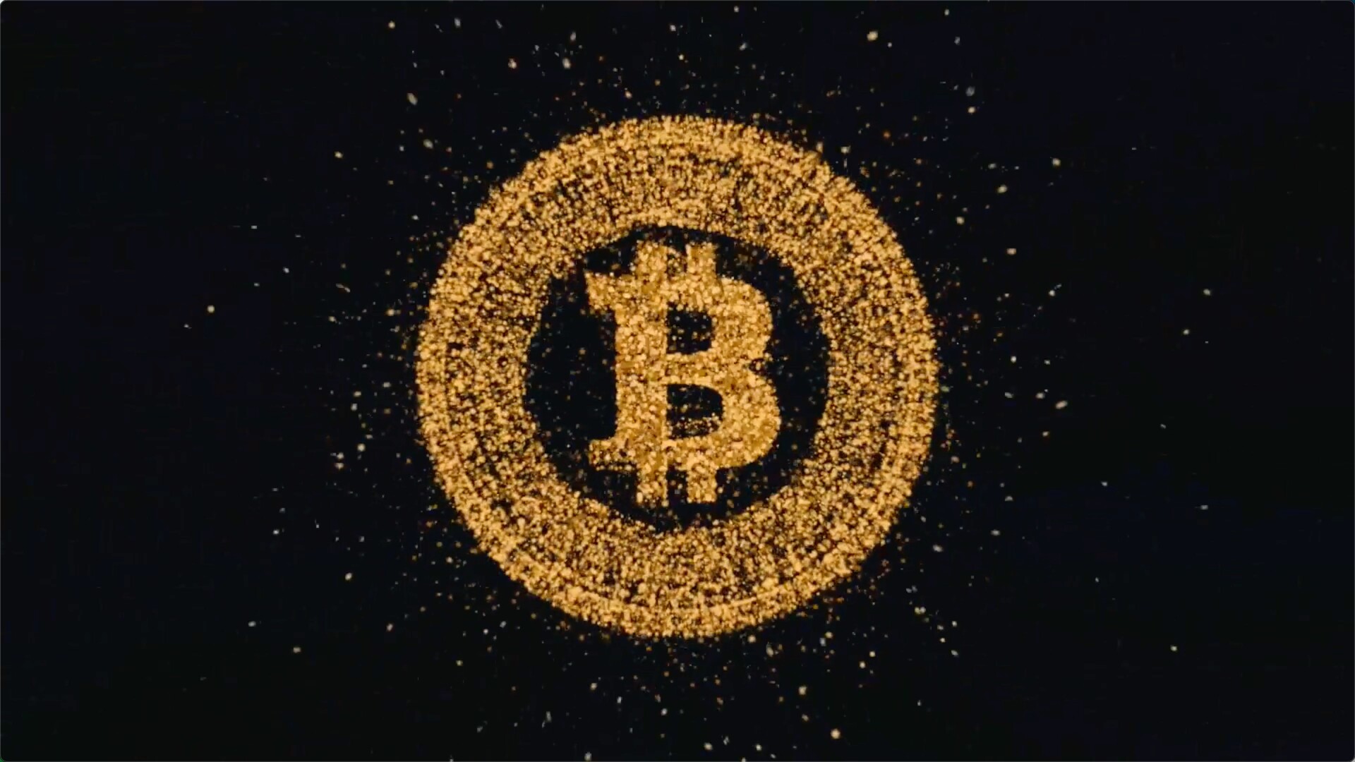 FCPX插件：Bitcoin Cryptocurrency Logo Reveal 时尚比特币标志