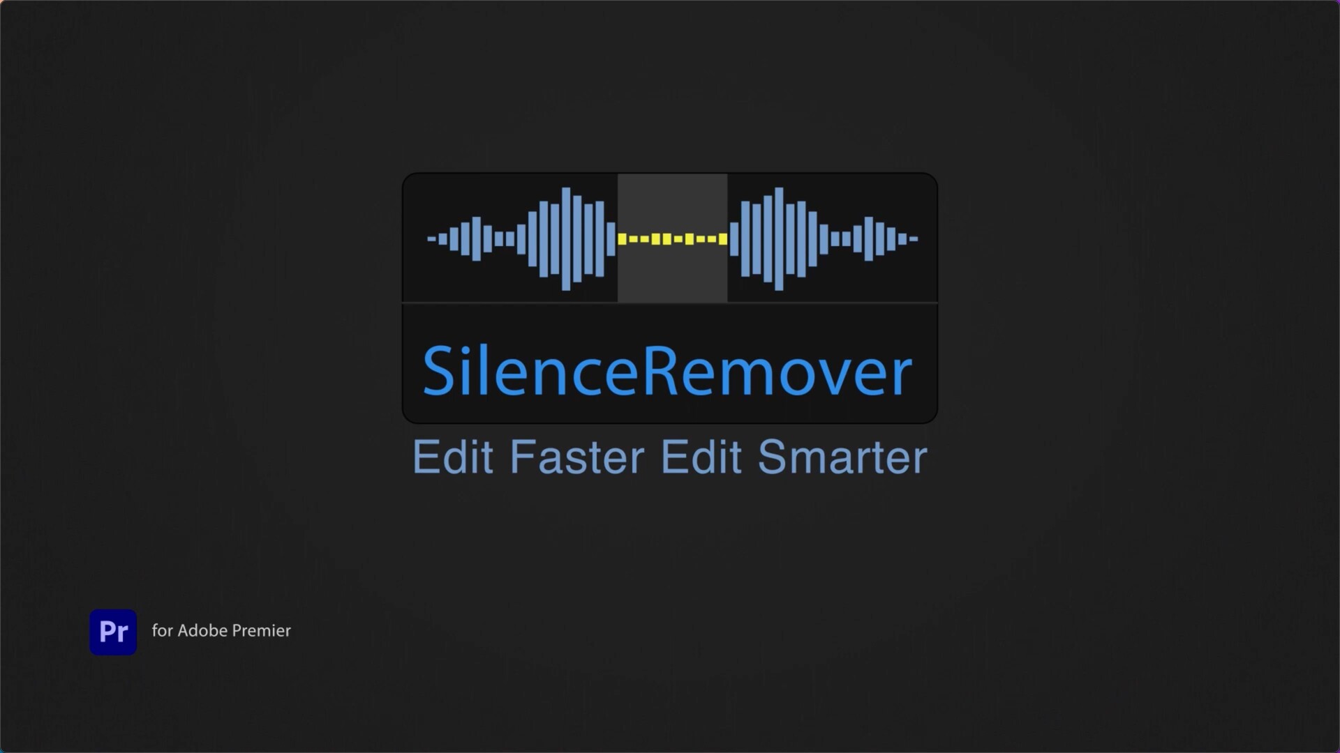 PR插件-智能识别空白音频间隙剪切脚本Silence Remover for Mac 