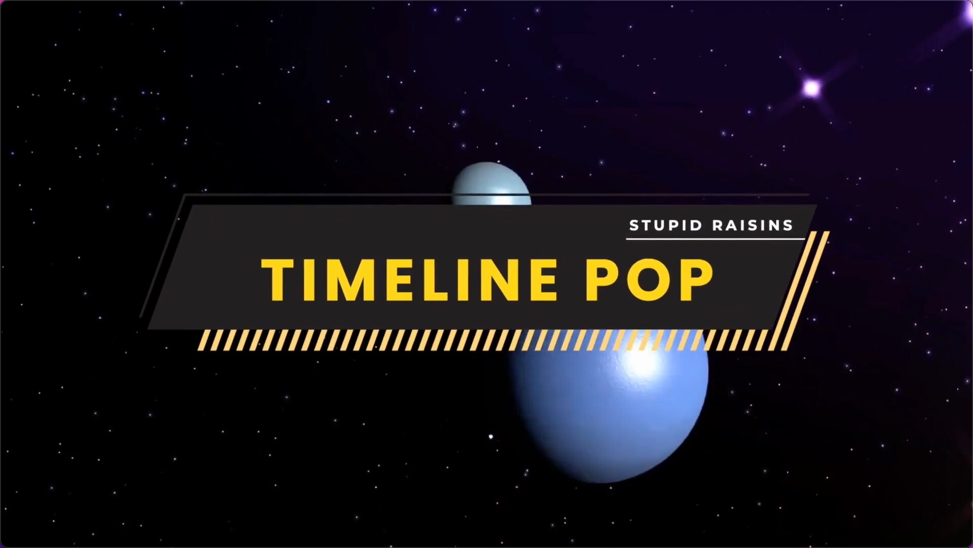 fcpx插件：Stupid Raisins Timeline Pop(流行时间线标题插件)