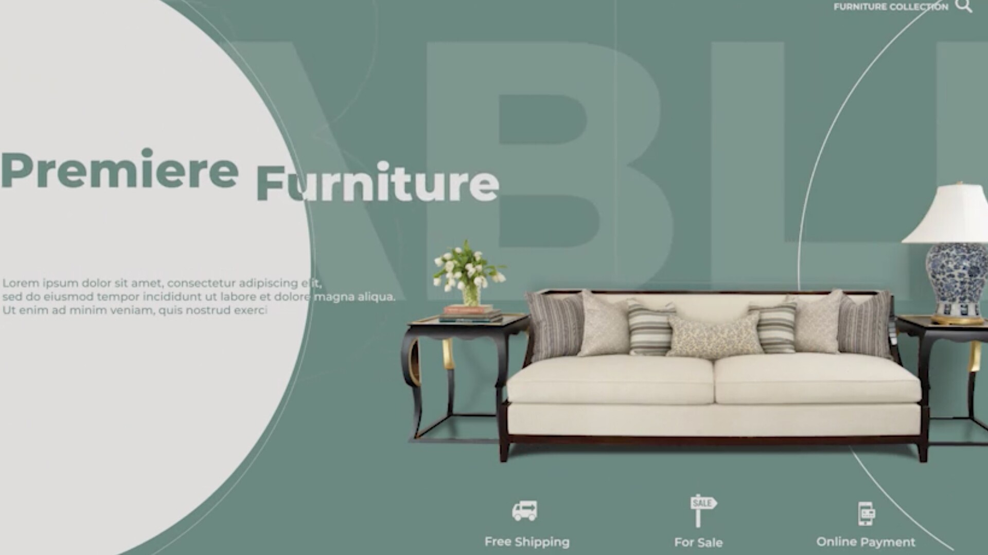 家居展示PR模板Sustainable Furniture for Mac