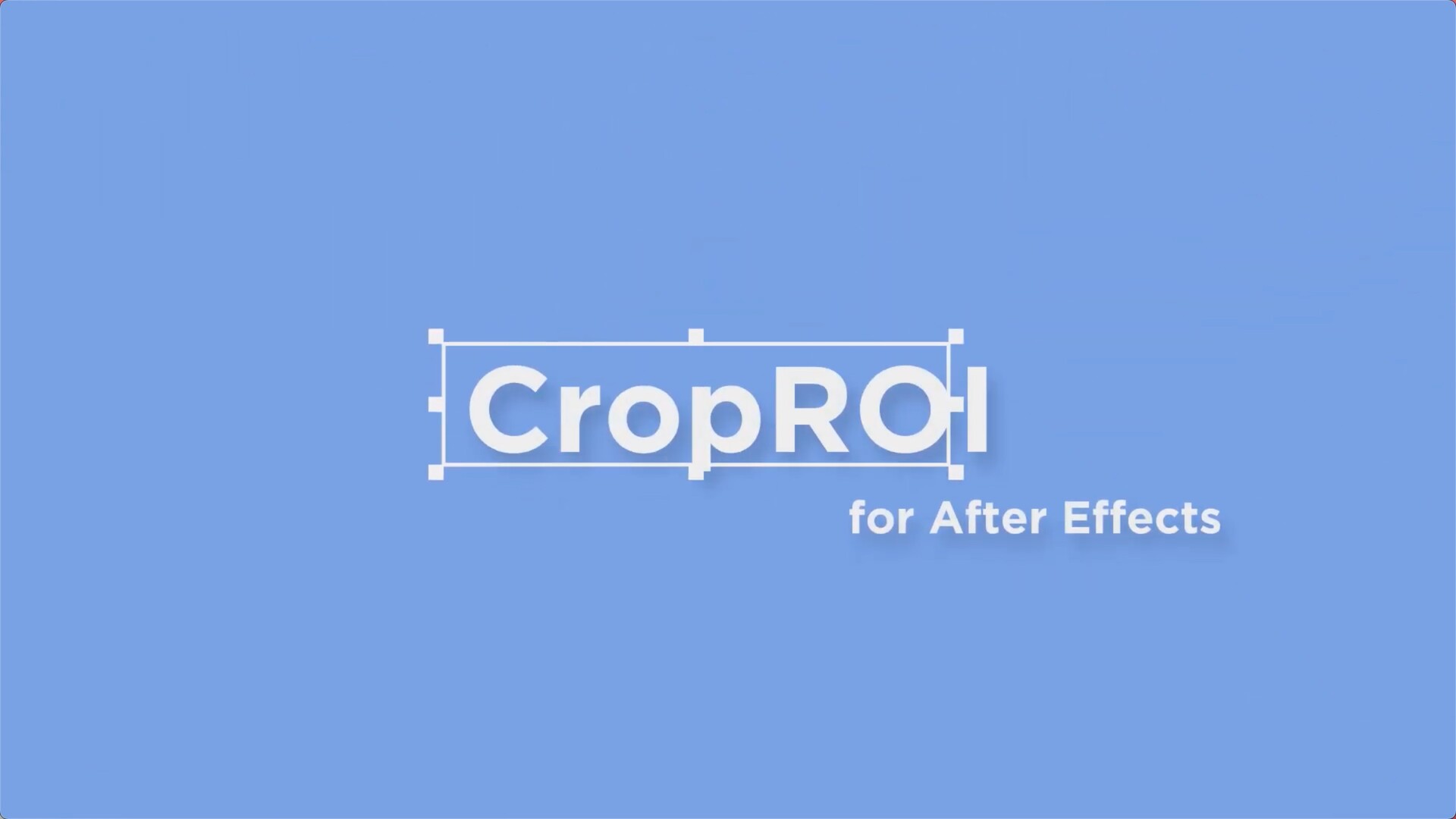 AE脚本预合成自定义区域裁剪CropROI for Mac