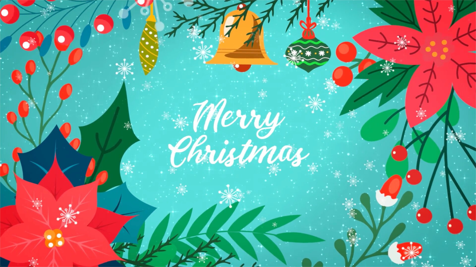 fcpx插件：圣诞节许愿祝福动画Christmas Wishes