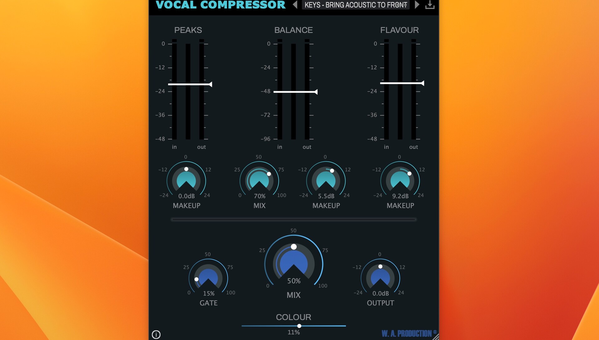 W.A. Production Vocal Compressor for Mac(人声压缩器) 