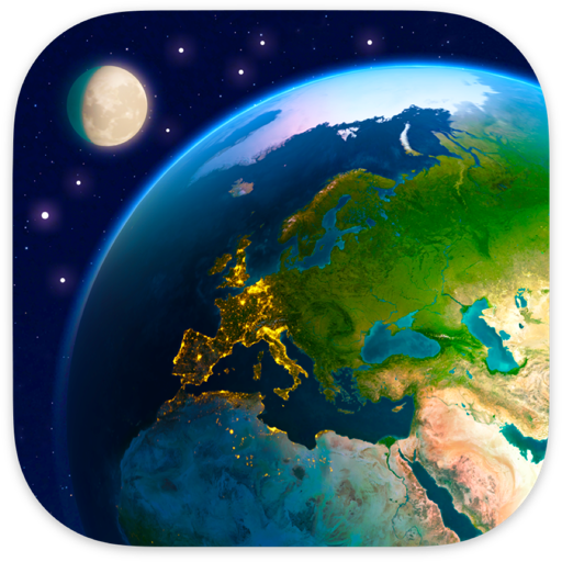 Earth 3D for mac(3D地球模拟软件)