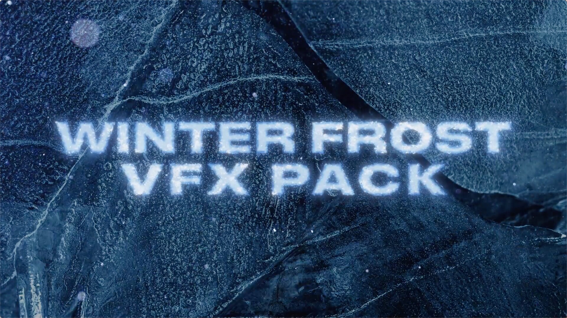 FCPX插件Winter Frost VFX Pack Mac(霜雾元素动画)