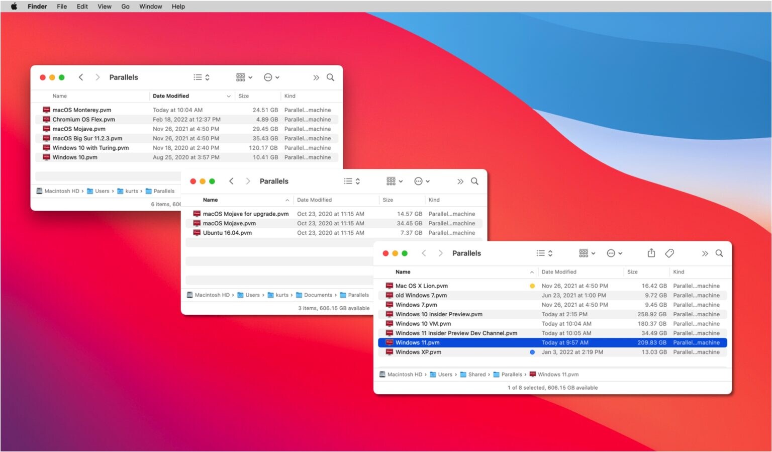 如何在 Parallels Desktop for Mac 中备份、恢复或转移 Windows 虚拟机