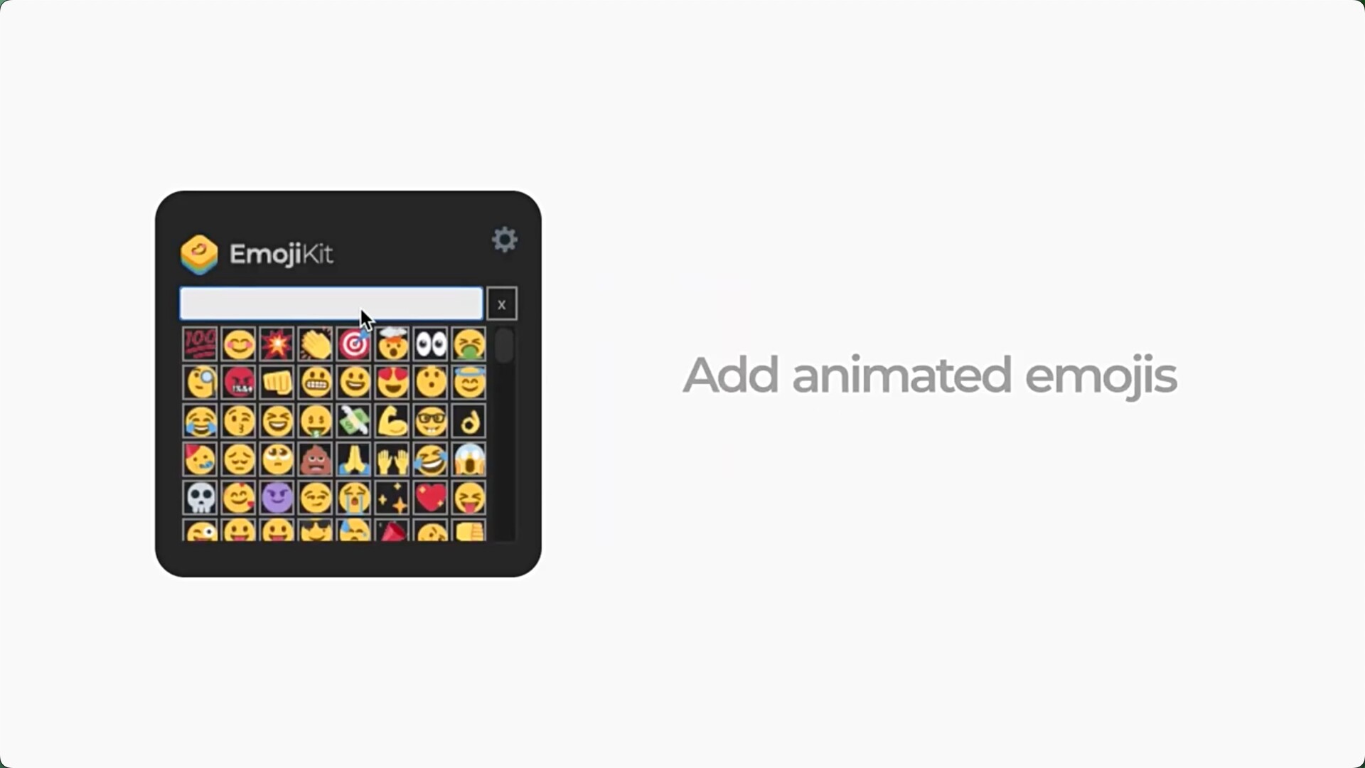 Emoji表情动画图表生成AE脚本 EmojiKit 