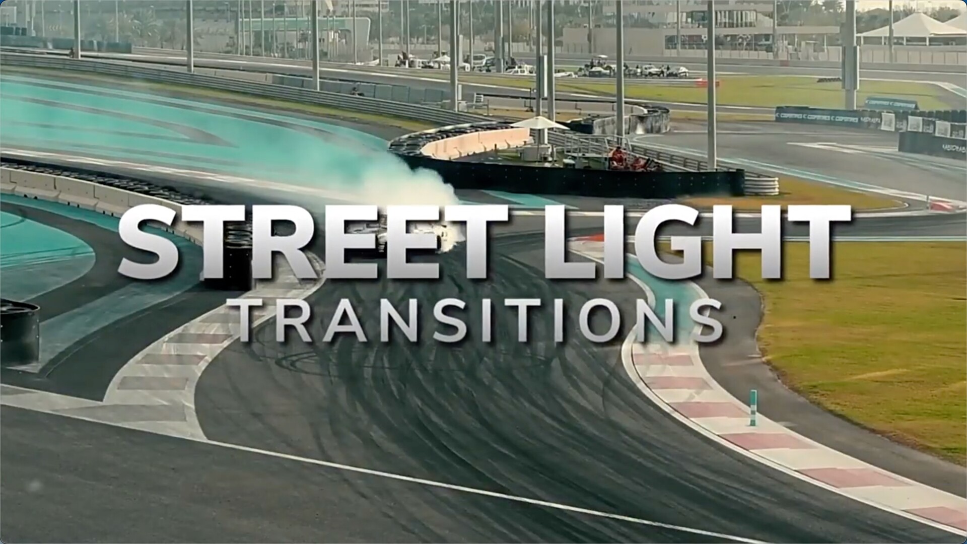复古老胶片边框刮痕闪光FCPX转场过渡预设： Street Light Transitions