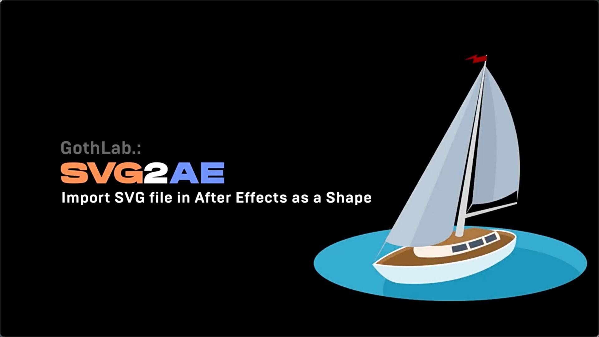 AE脚本|将SVG文件作为形状图层直接导入工具 SVG2AE for Mac