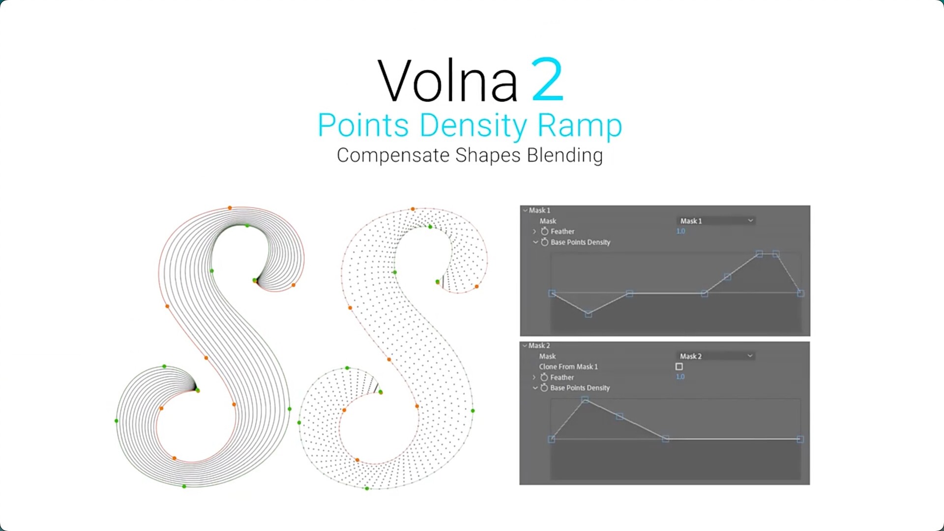 动态线条路径描边绘制生长动画AE插件Volna for mac