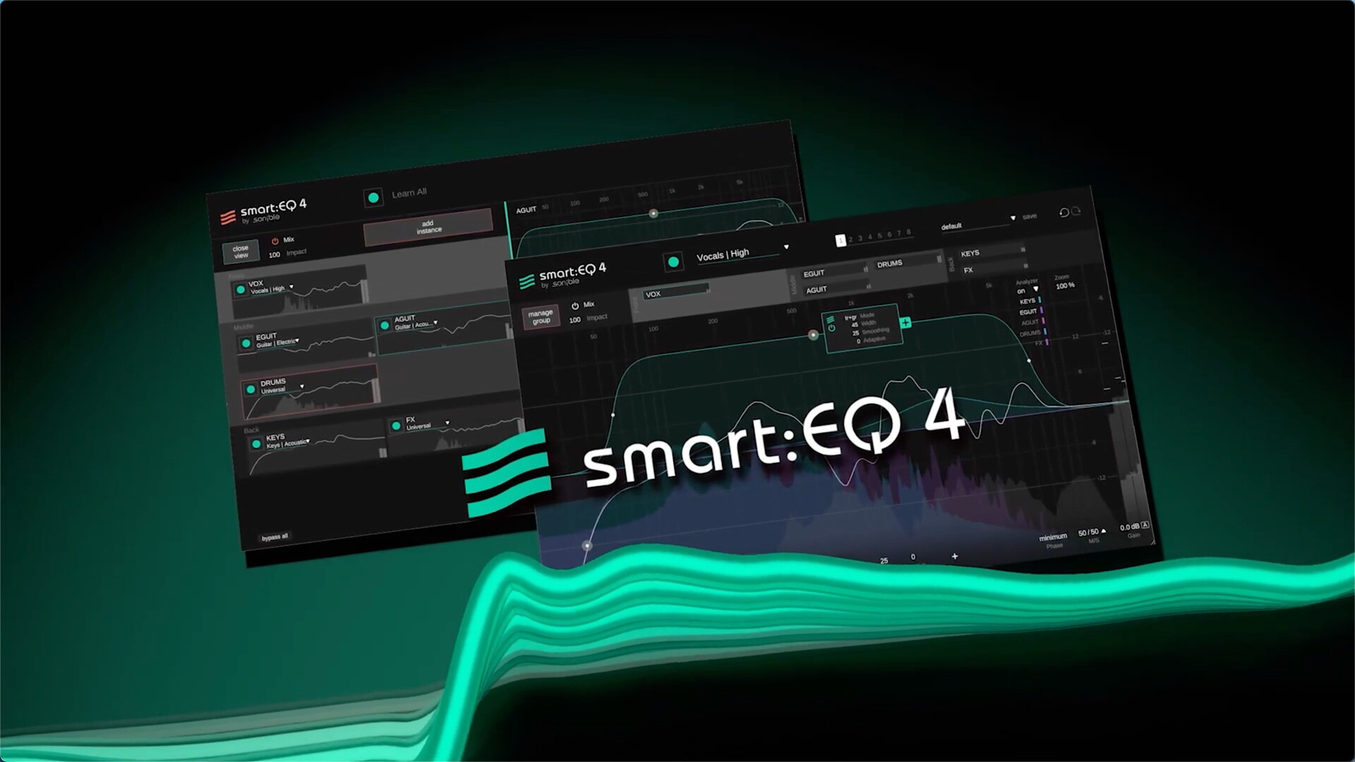 Sonible SmartEQ4 for Mac(AI智能自动处理EQ插件效果器)  