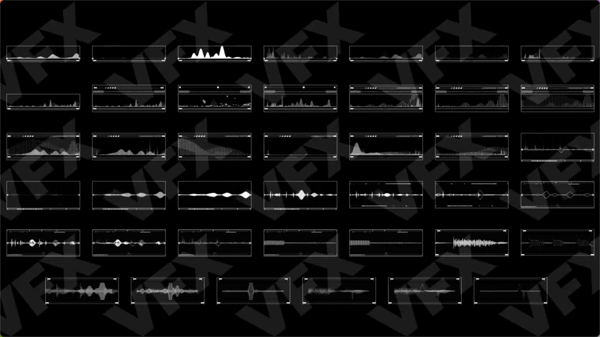 FCPX插件-82个音频元素信息图表图形动画 Infographic Elements Audio Motion
