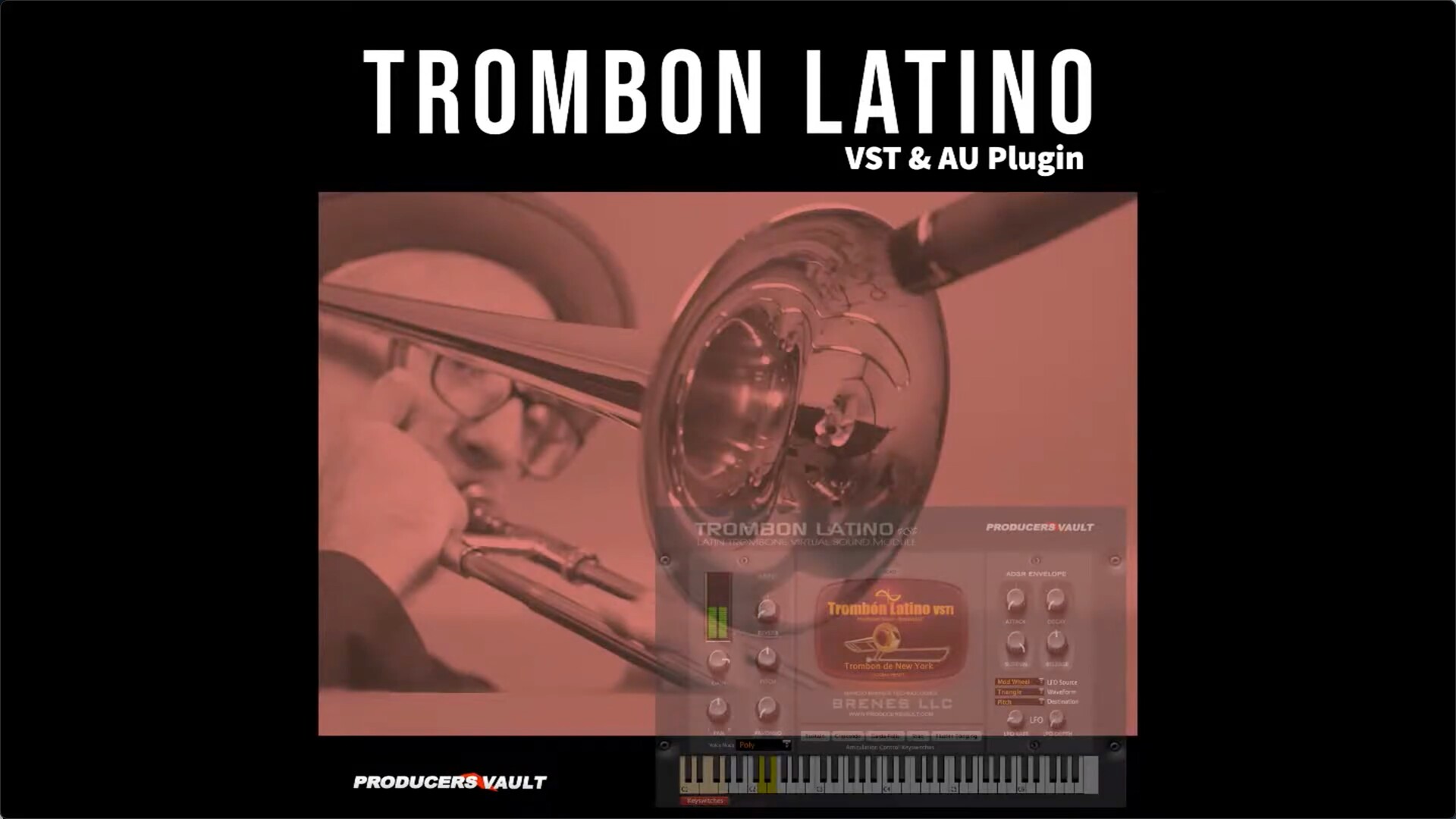 Producers Vault Trombon Latino for mac(拉丁长号演奏插件)