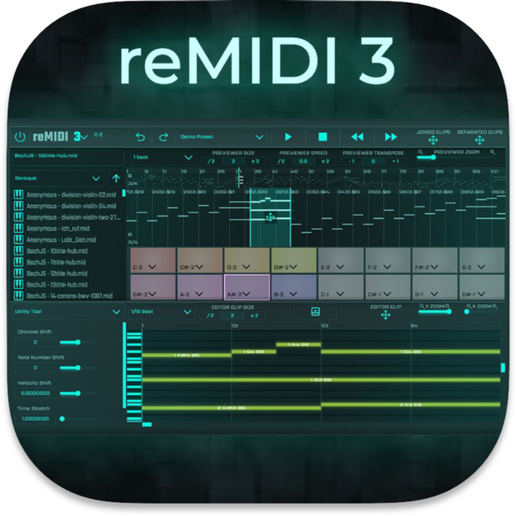 SongWish reMIDI 3 for mac(reMIDI采样器) 