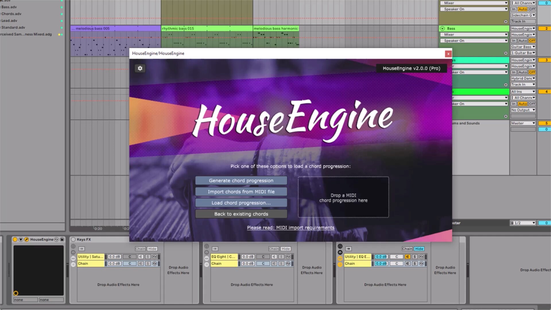 FeelYourSound House Engine Pro for mac(专业MIDI效果器) 
