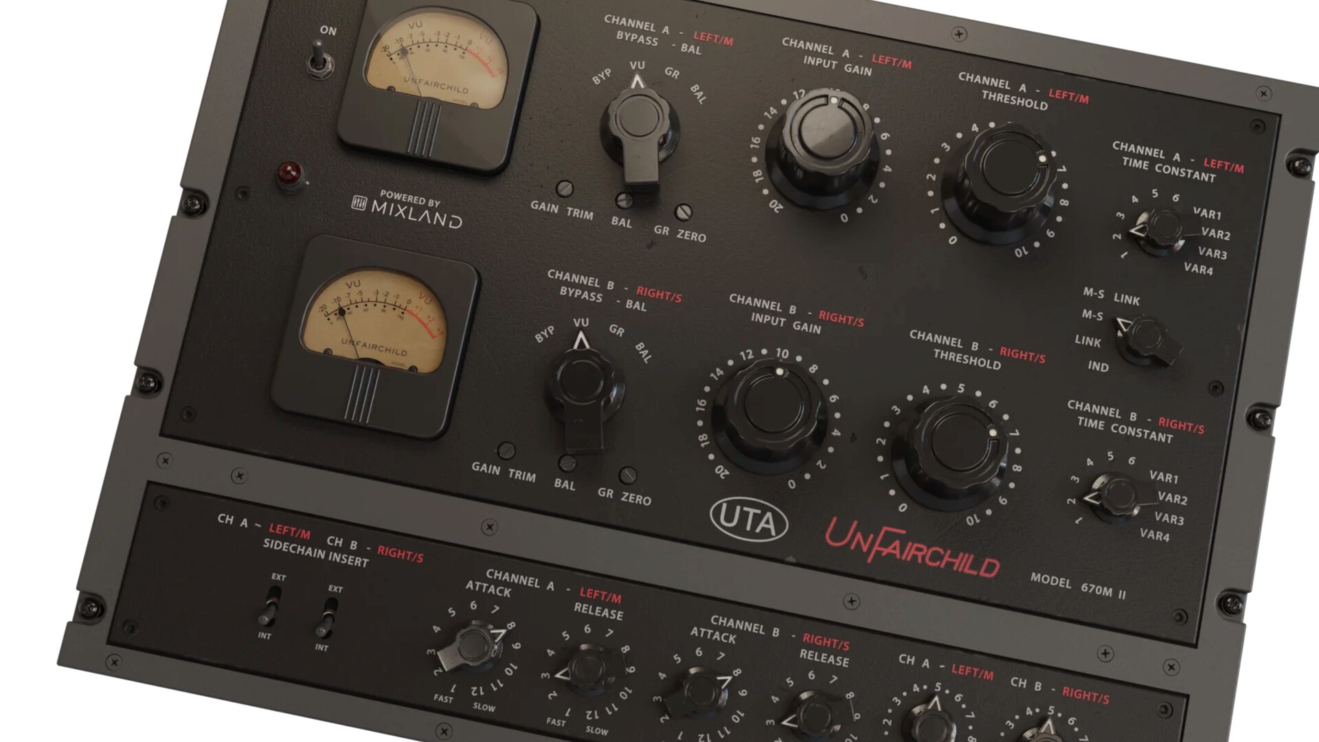 UnderTone Audio UnFairchild 670M mkII for mac(经典电子管压缩插件)