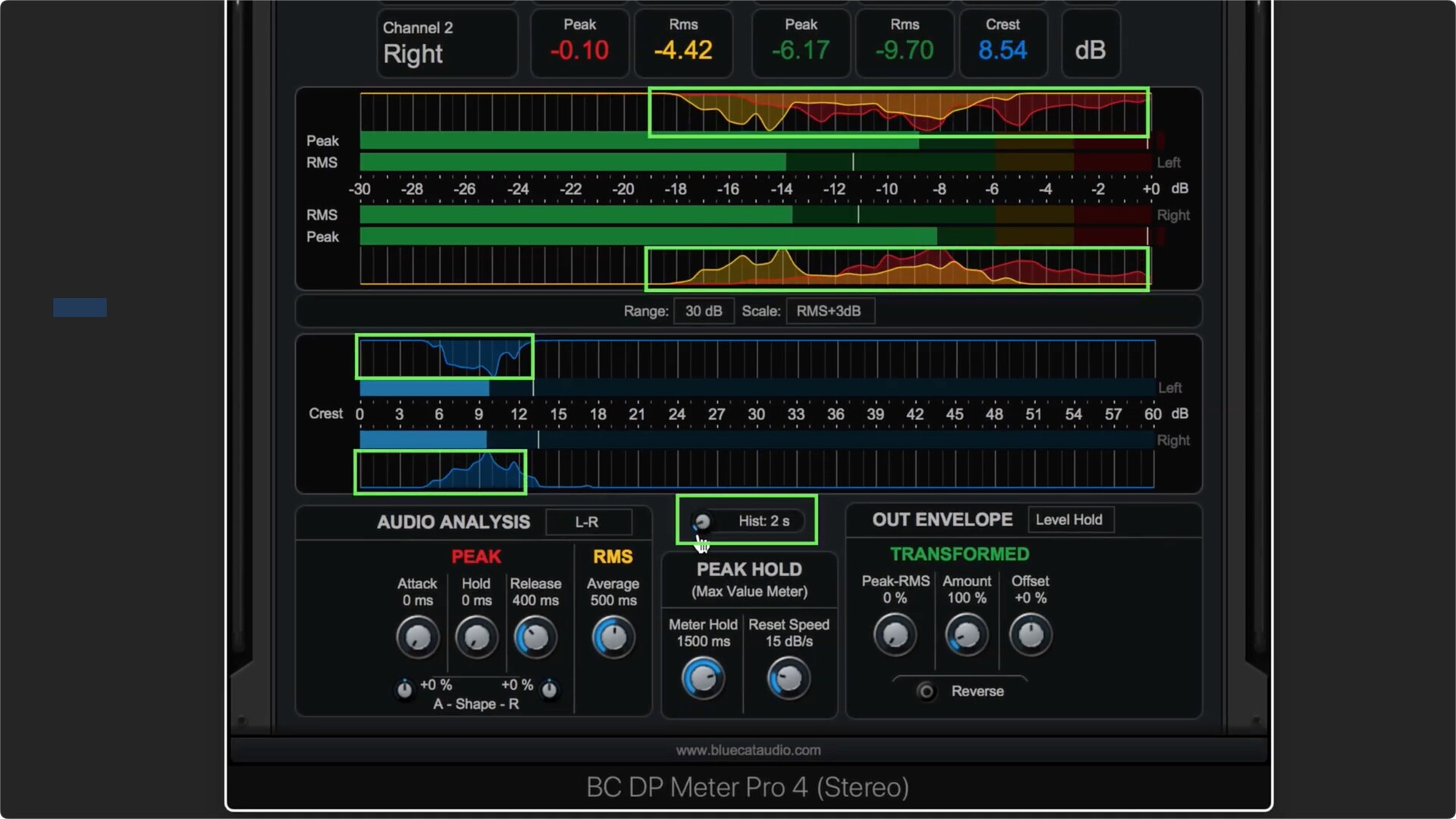 Blue Cat Audio Blue Cats DP Meter Pro 4   (DPMP音频分析工具) 