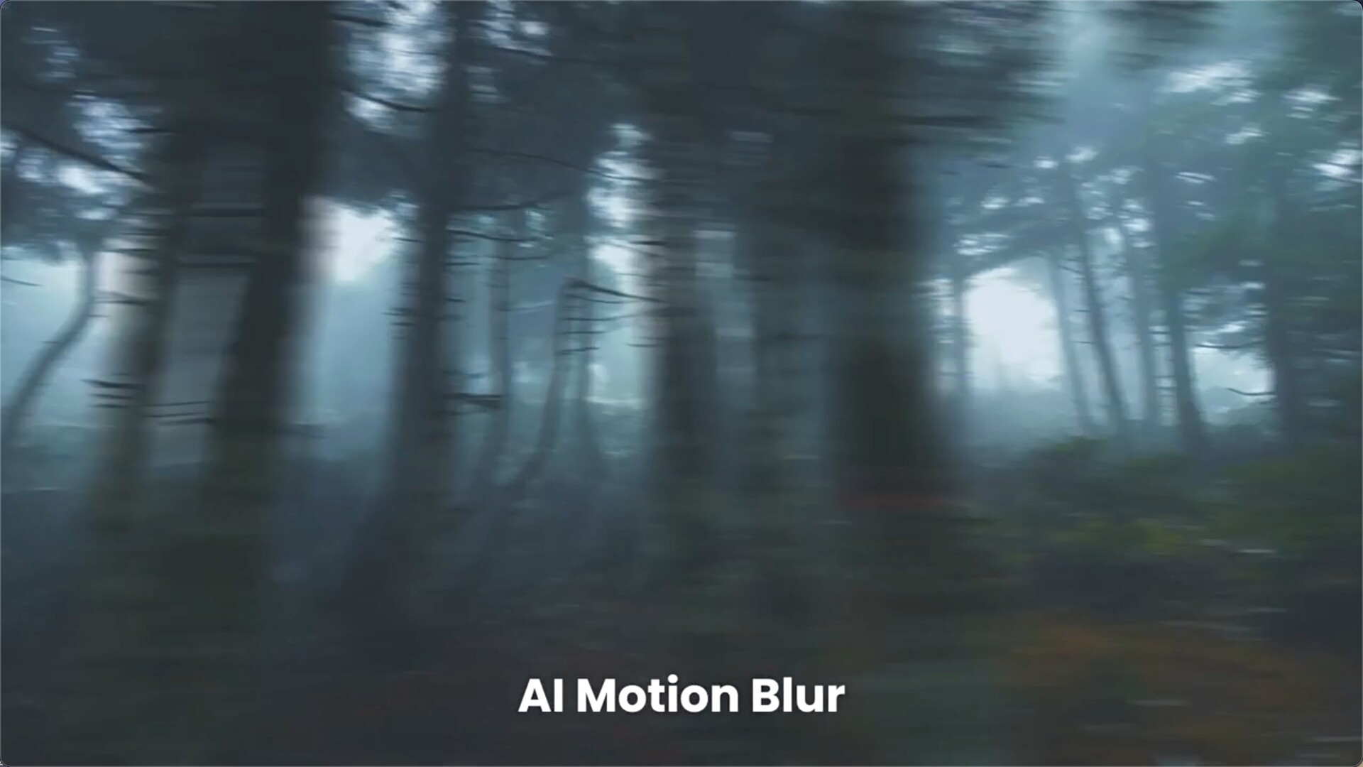 AE/PR插件-人工智能运动动态模糊增强视觉特效 AI Motion Blur for Mac