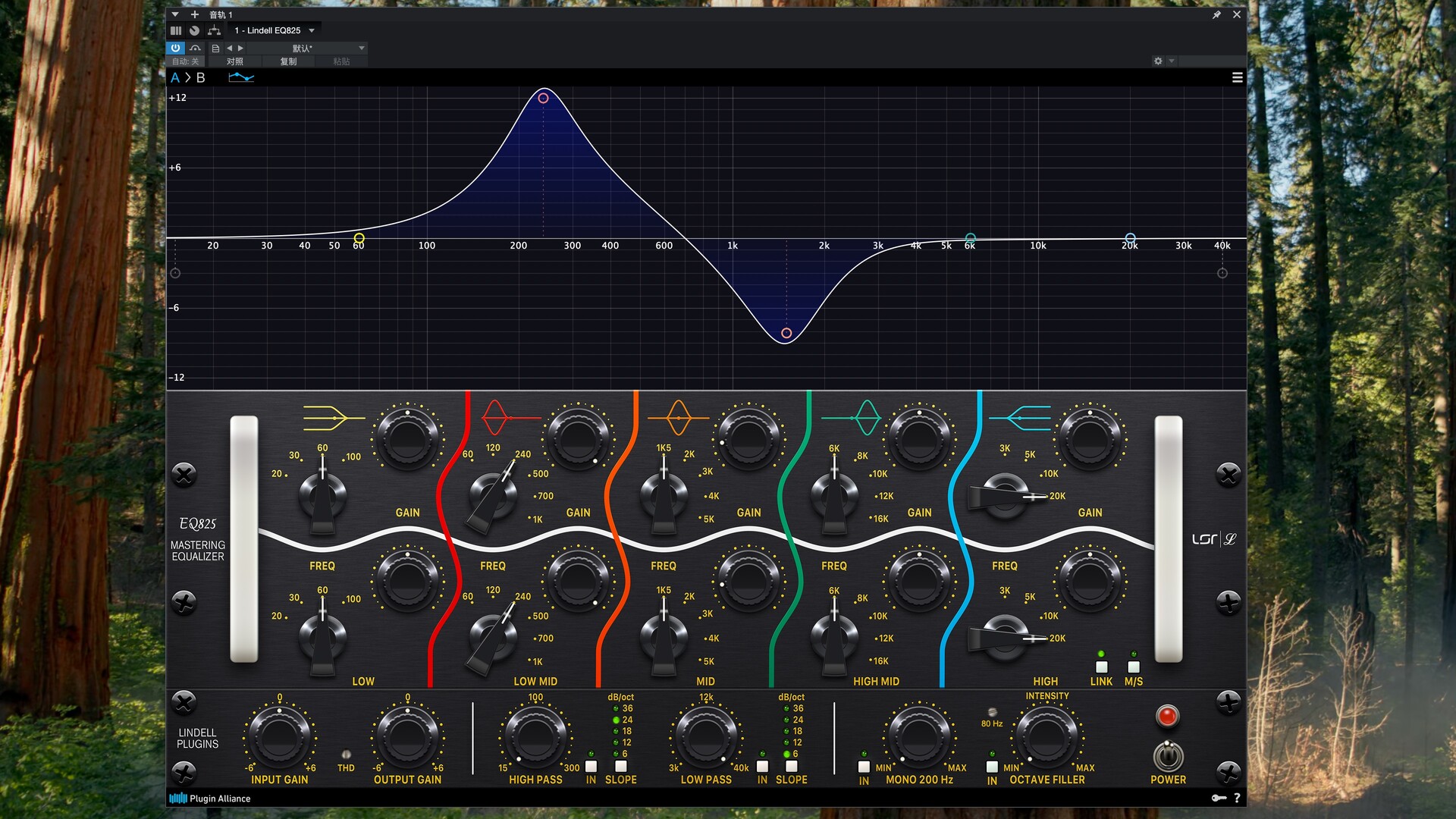 Plugin Alliance Lindell Audio EQ825 for Mac(专业的母带均衡器)
