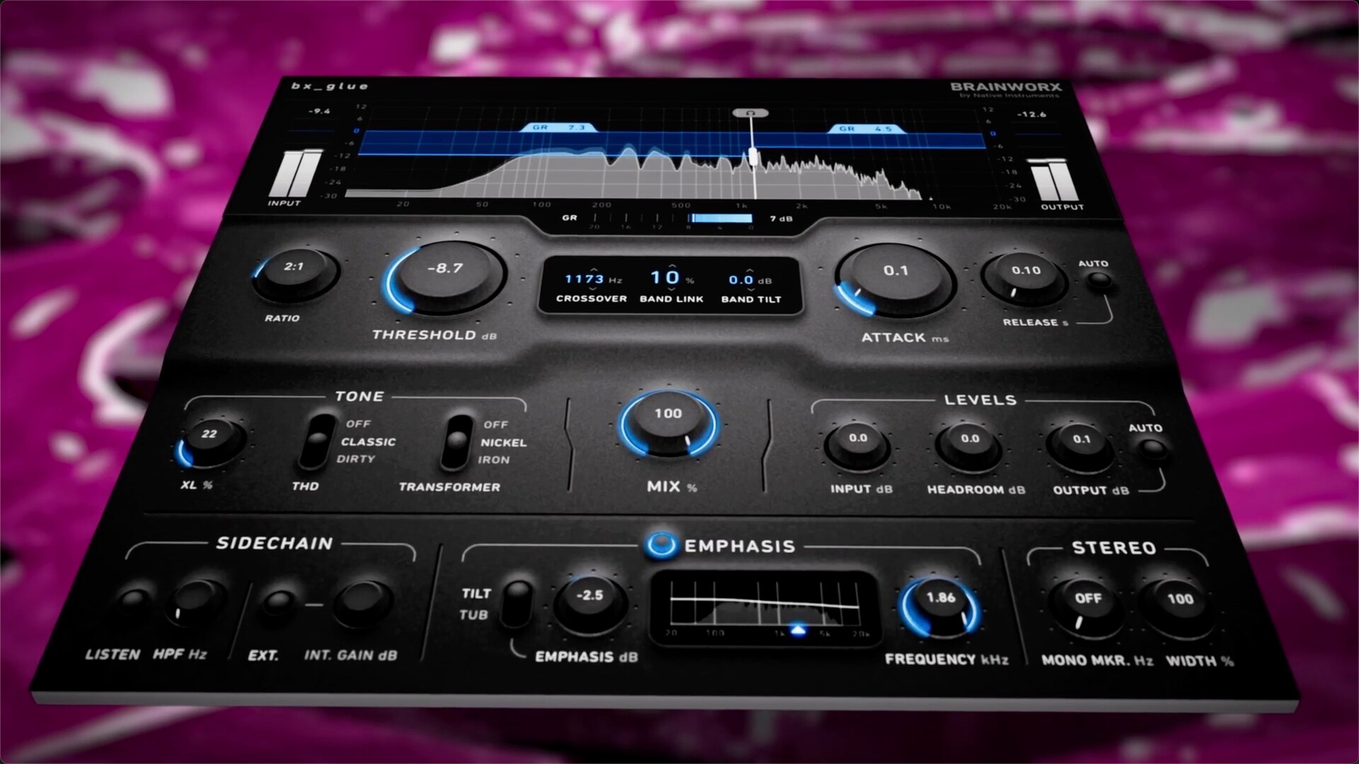 Plugin Alliance Brainworx bx_glue for mac (双频压缩器效果插件)