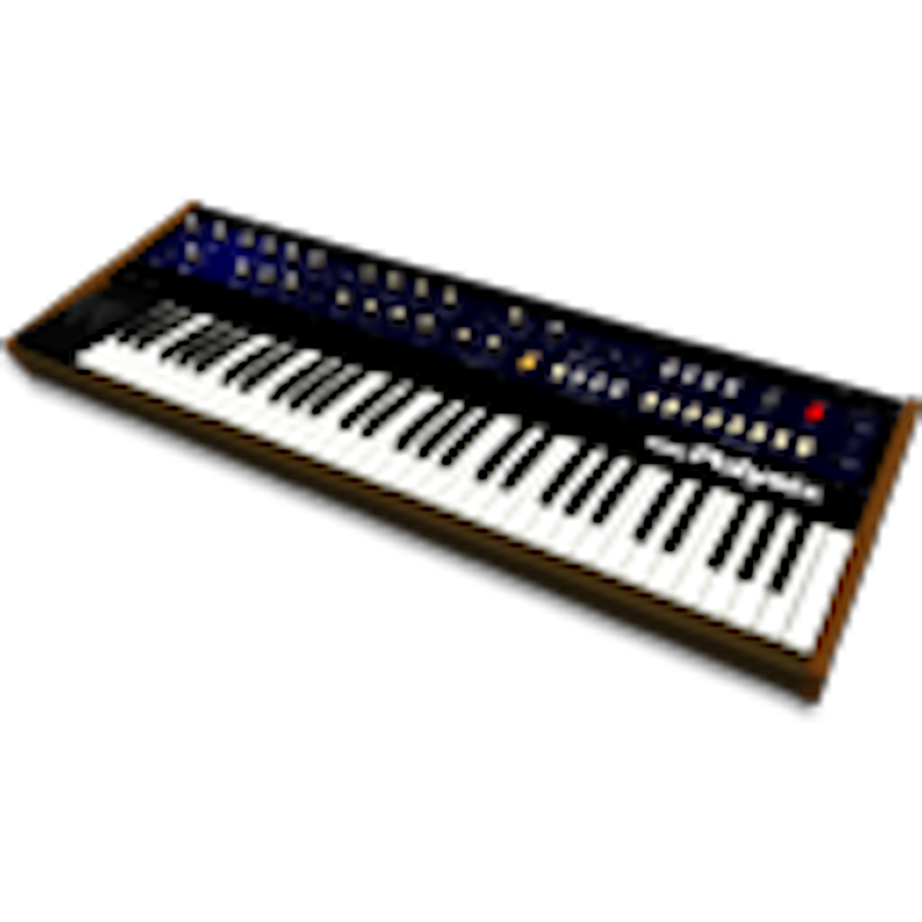 KORG Software Polysix for Mac(四VCO單聲道/多聲道合成器)