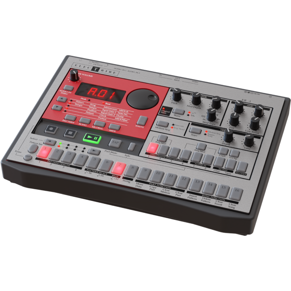 KORG Software ELECTRIBE-R for Mac(合成器和音樂制作工具)