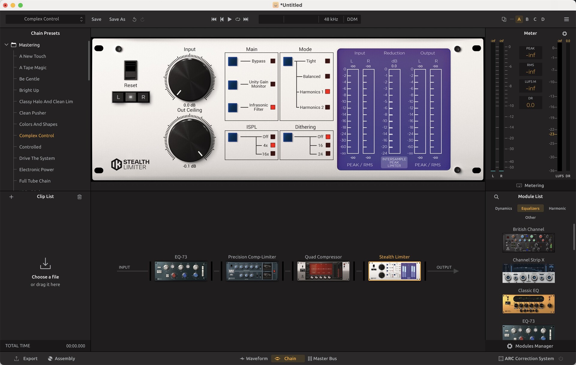 IK Multimedia T-RackS 6 MAX for mac (混音和母带编辑插件)