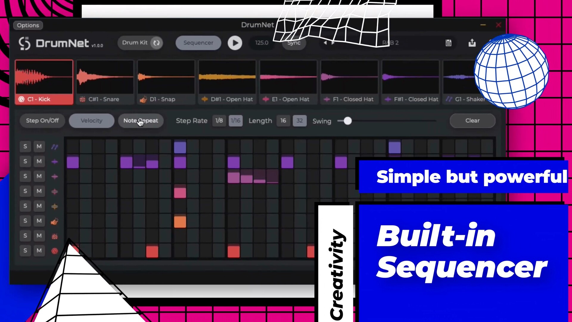 Session Loops DrumNet for Mac (AI鼓机插件)