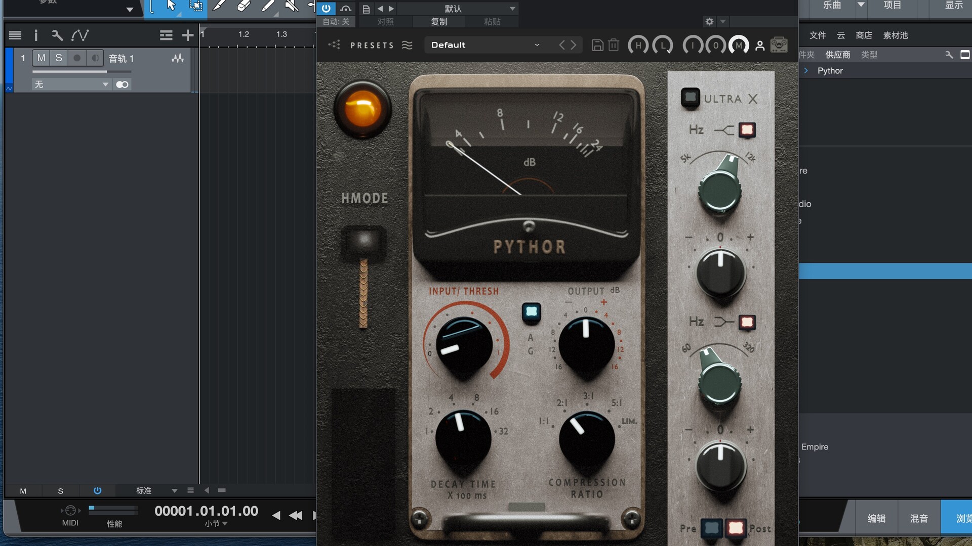 Tone Empire Pythor For mac(PWM压缩机)