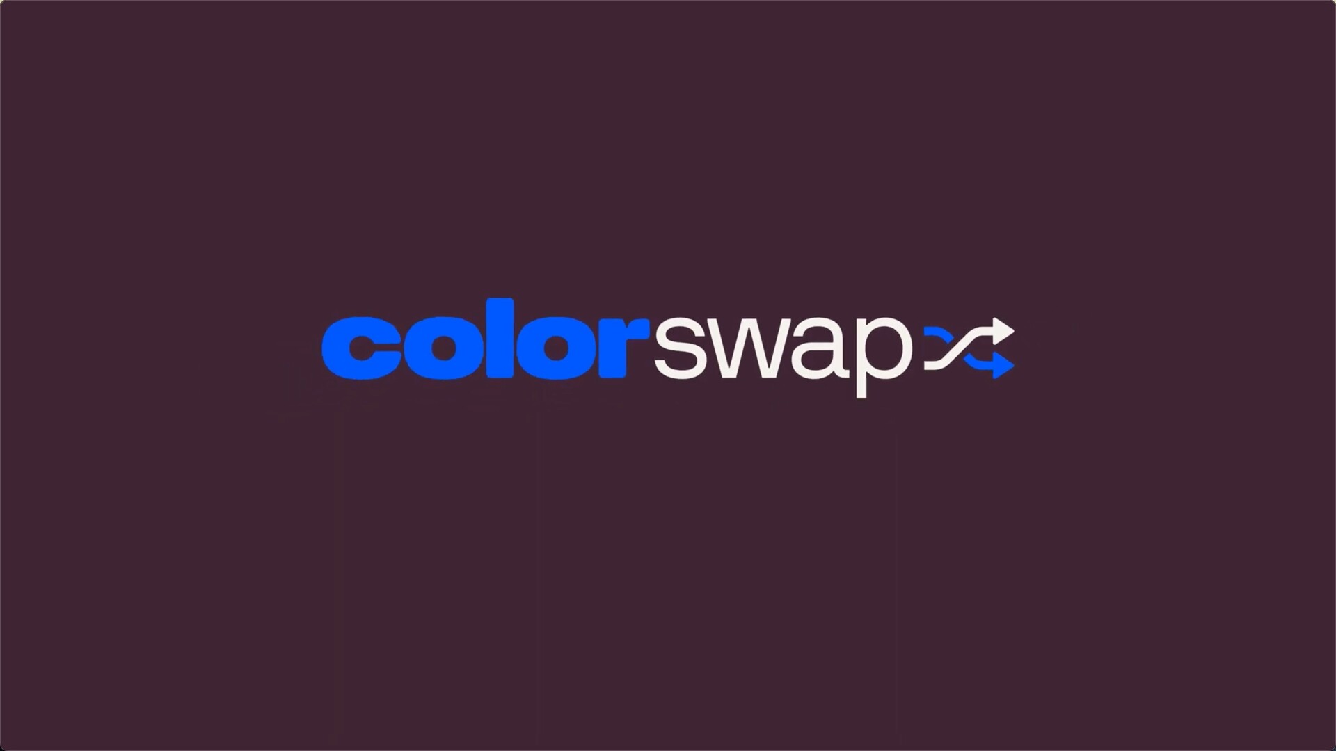 AE脚本-颜色查找替换工具 ColorSwap for mac