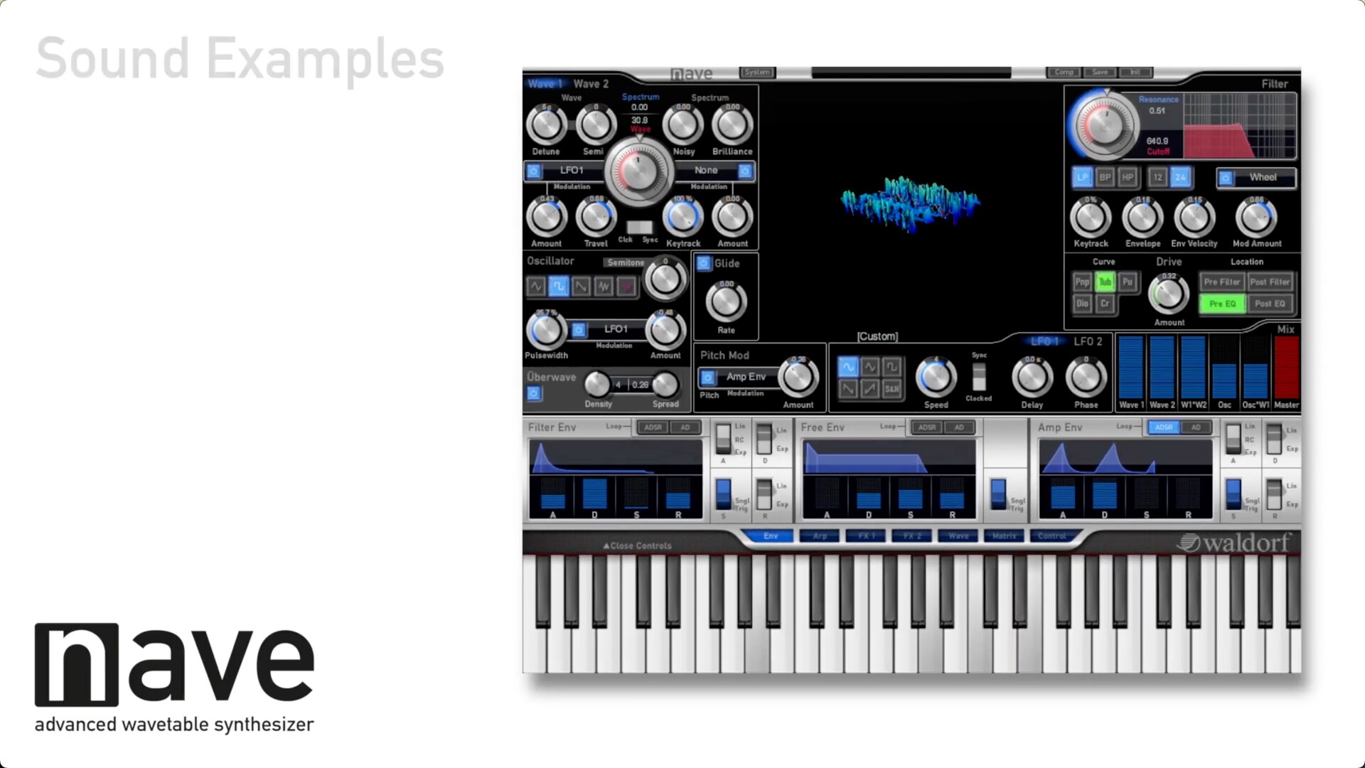 Waldorf Nave Plugin for Mac(顶级音效合成器)