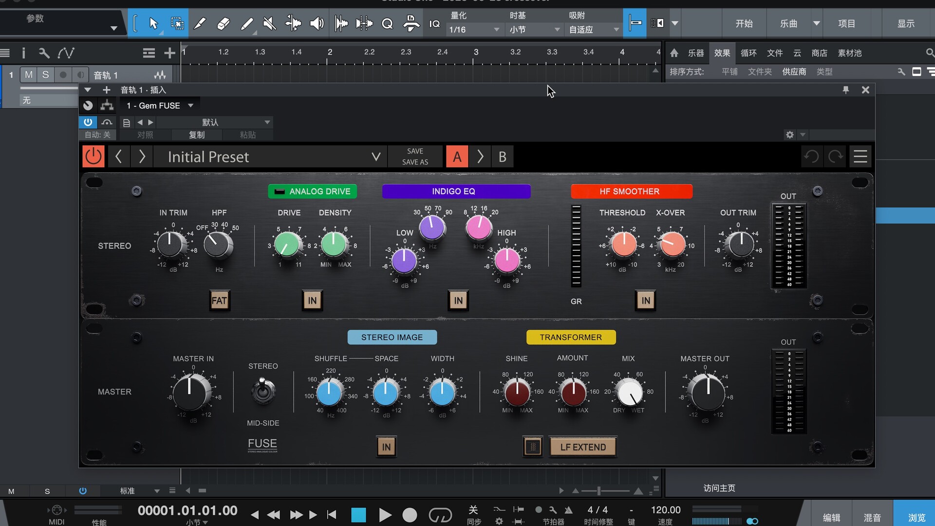 Overloud Gem FUSE for mac(处理器套件)