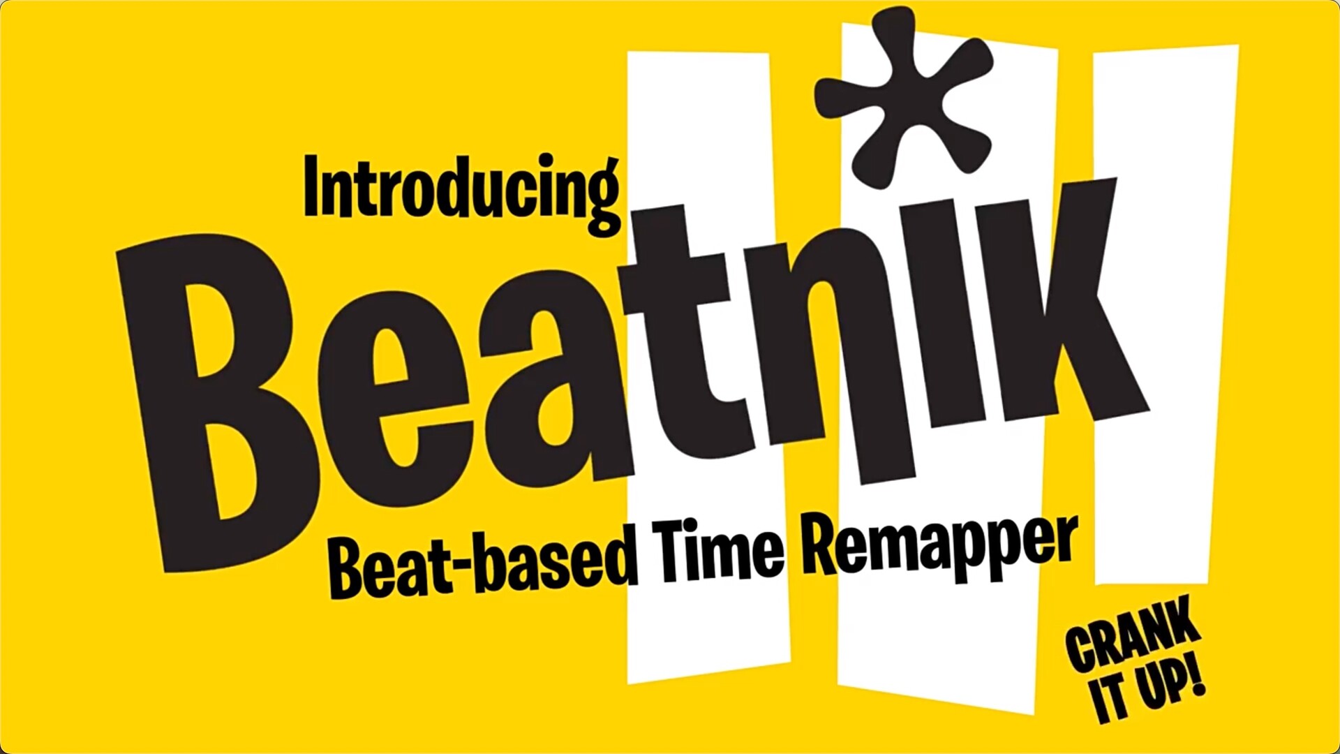 AE脚本-音乐节奏卡点时间重新映射自动剪辑 Beatnik for Mac