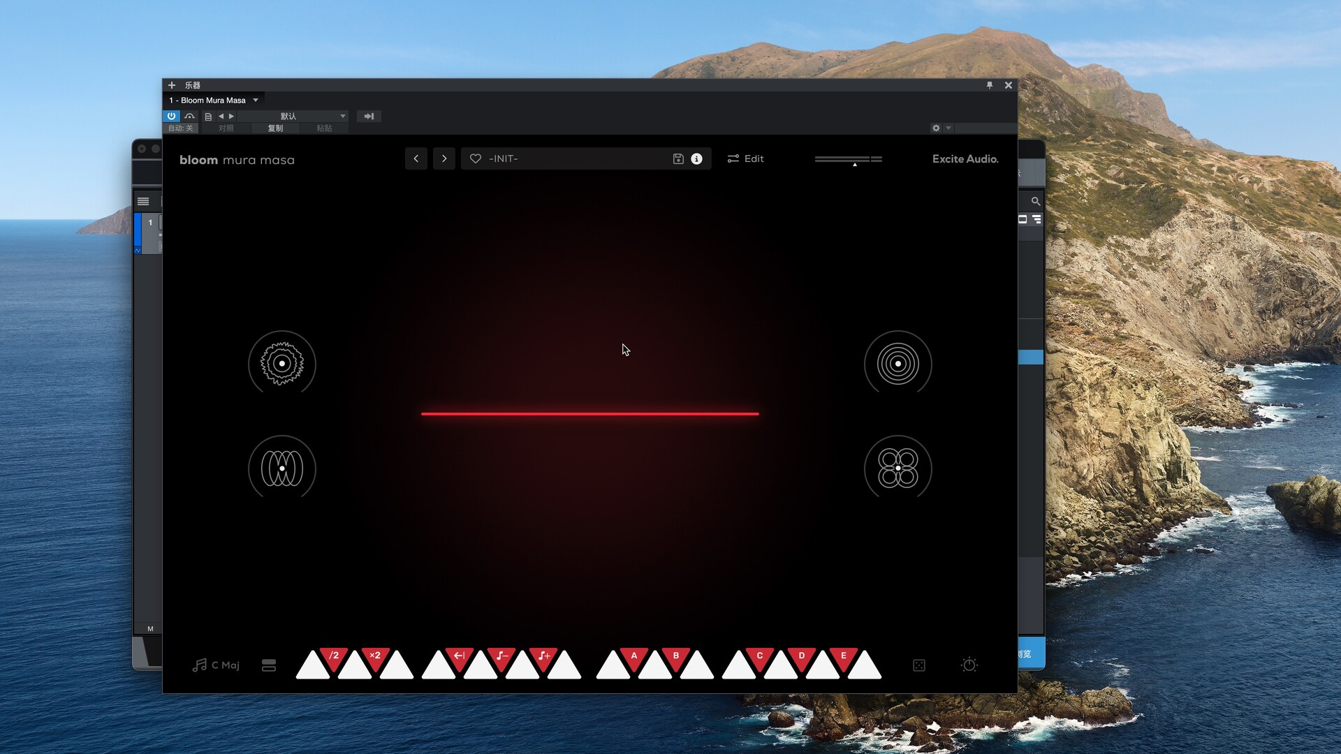 Excite Audio Bloom Mura Masa  for mac(黑暗风格音乐创作工具)