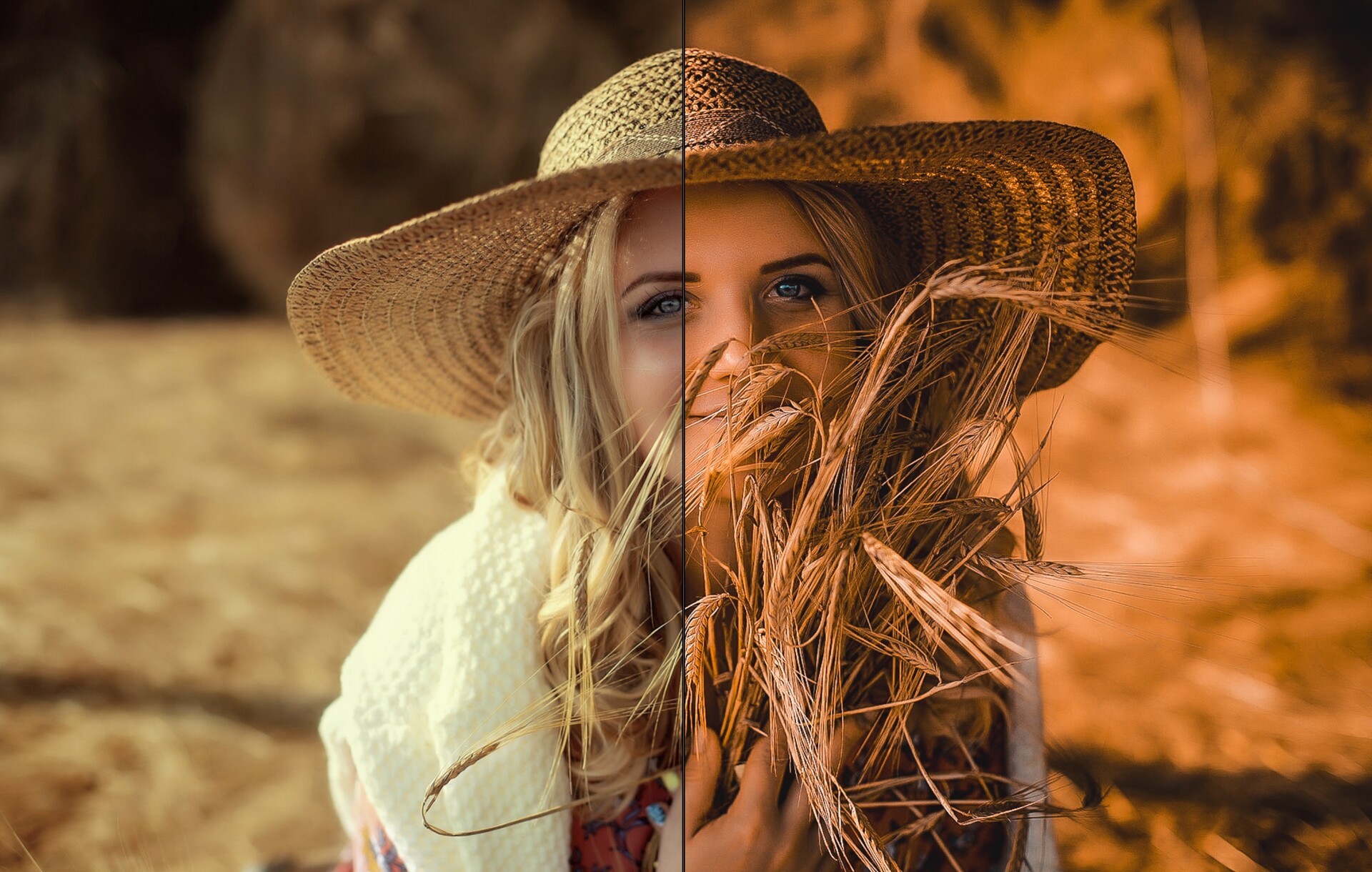 40款橙色和青色LR調色預設