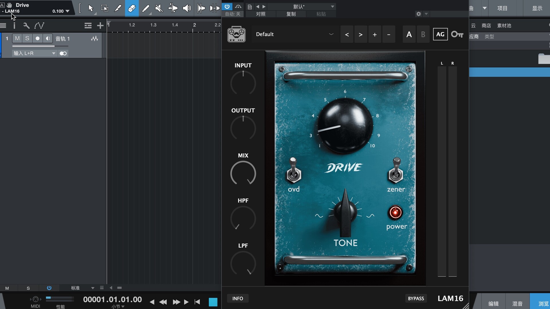 Tone Empire LAM16 for mac( A 类变压器前置放大器)