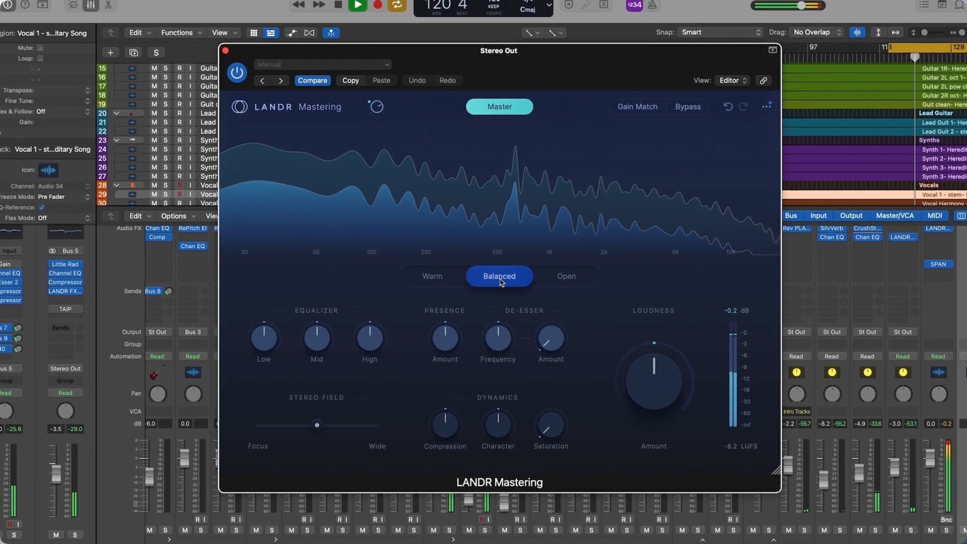 LANDR Mastering Plugin PRO for mac(AI母带处理)