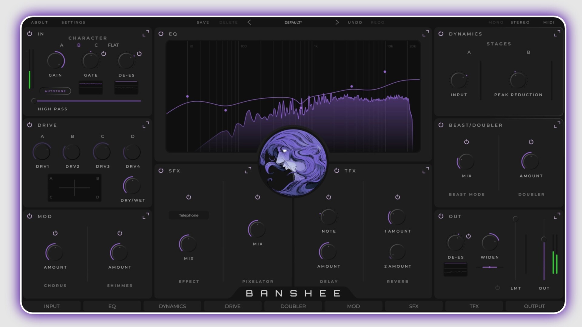 Aurora DSP Banshee PRO for mac(终极人声处理套件)