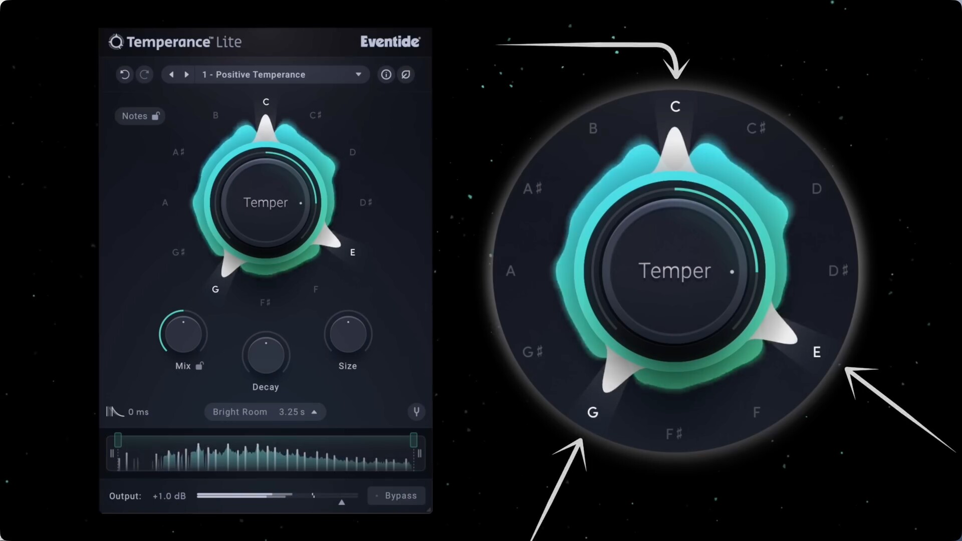 Eventide Temperance Lite for mac(音乐型混响插件)