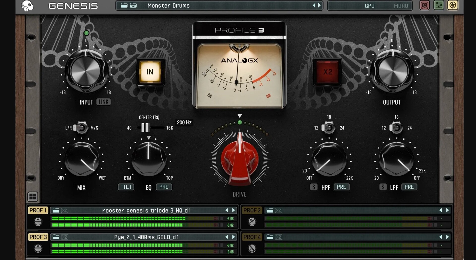 AnalogX Genesis Pro for mac(基于GPU的模拟混音生态系统)