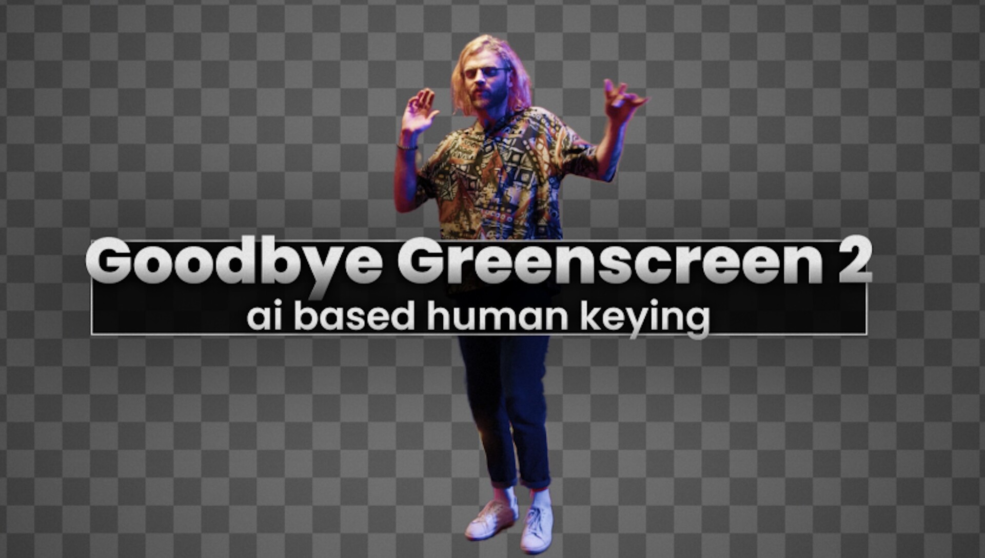 AE插件视频背景智能抠像Goodbye Greenscreen 2 mac