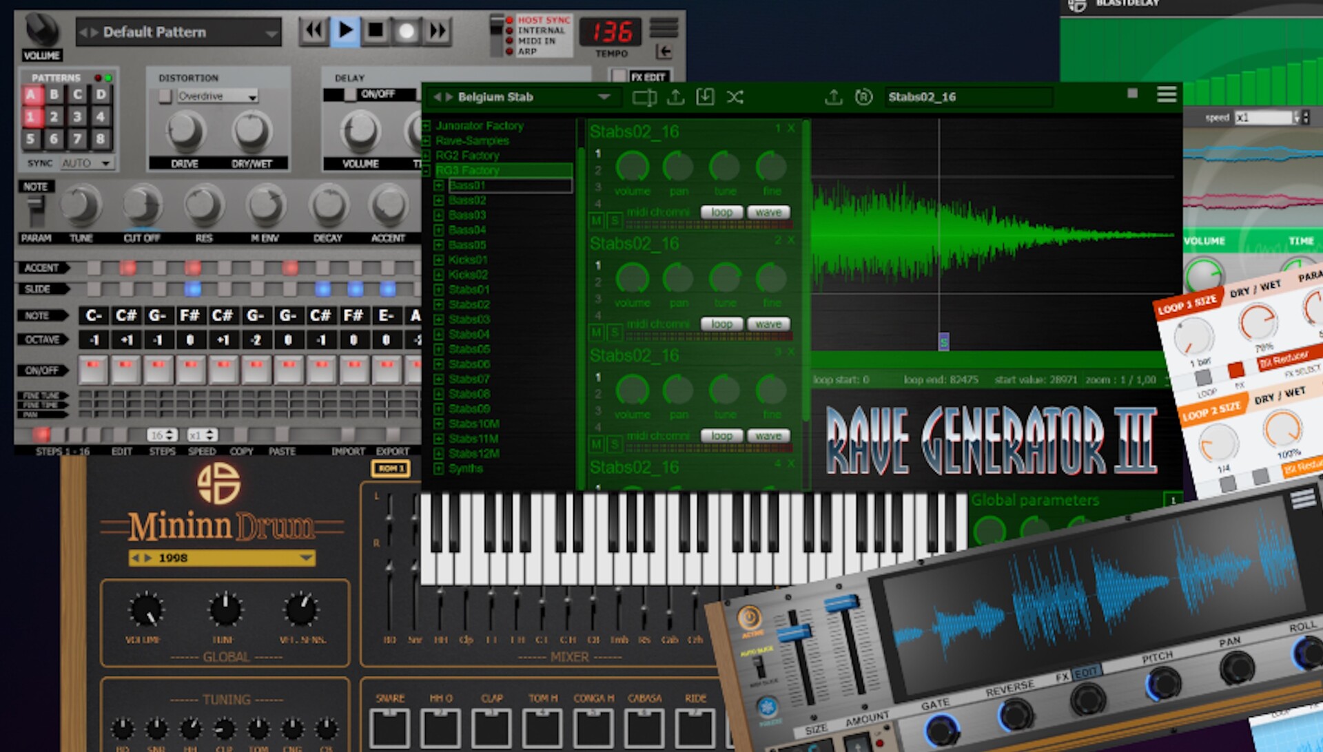 Audioblast Plugins Bundle for mac(综合性音频插件及预设合集)