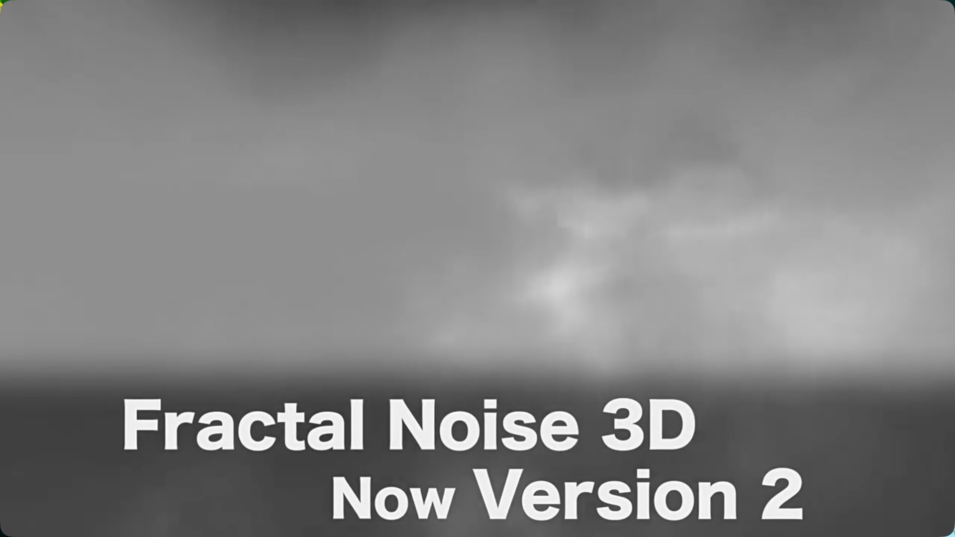 AE插件-三维噪波空间云雾插件 Fractal Noise 3D for mac
