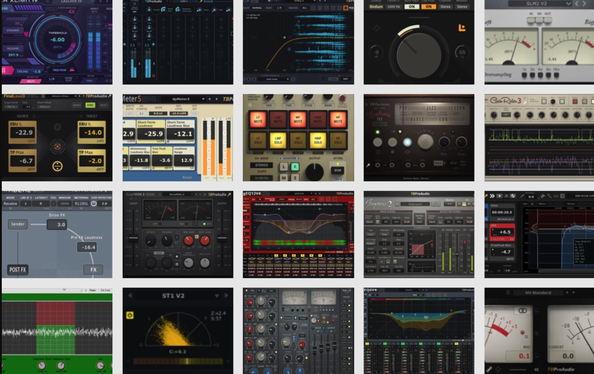 TBProAudio Plugins 2026 for mac(混音/母帶處理/錄音插件套組)