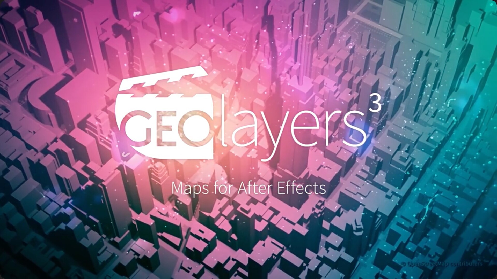 AE脚本-世界地图任意位置路径展示动画 GEOlayers 3 for mac