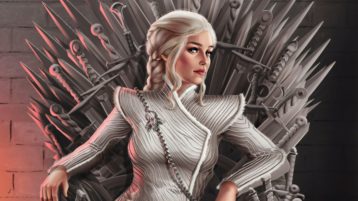 4k Daenerys Targaryen艺术（4k）