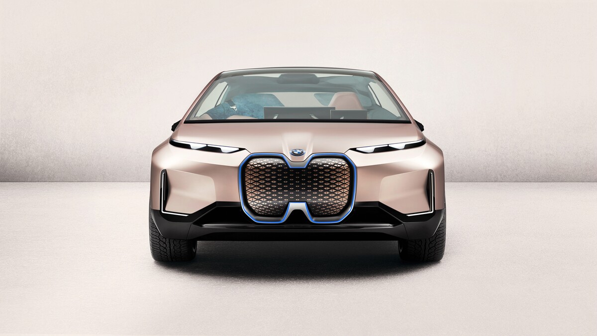 <em>BMWVisionNext</em><em>公司</em>未来派汽车前视图